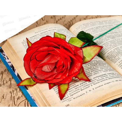 Цветы искусственные 38см Камелия А-90 *50/45/245