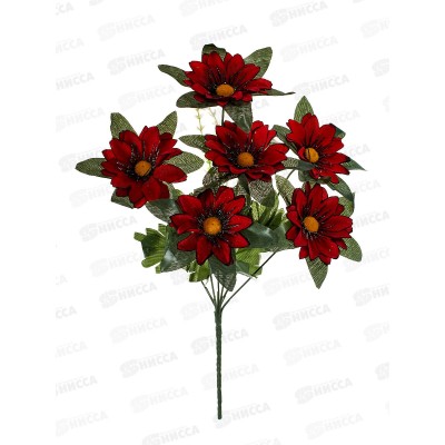 Букет цветов 6голов 35см D-161 *3/30