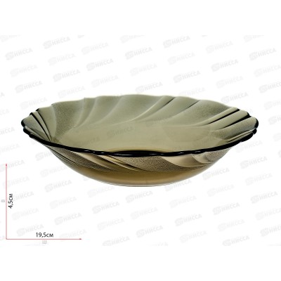 Тарелка "ALTA MAREA" глубокая 20см дымка 62200 *6 Тарелка "ALTA MAREA" глубокая 20см дымка 62200 *6