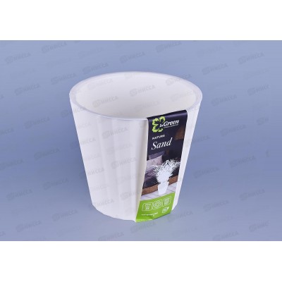 Горшок для цветов "InGreen Sand" 2л белый IG640010048 Горшок для цветов "InGreen Sand" 2л белый IG640010048