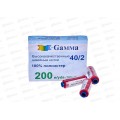 Нитки &quotGamma&quot (полиэстер) №114 темно-красный 183м 200 я 40/2  *10