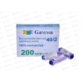 Нитки &quotGamma" (полиэстер) №179 сиреневый 183м 200 я 40/2  *10