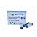 Нитки &quotGamma" (полиэстер) №213 зеленый 183м 200 я 40/2  *10