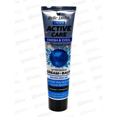 B.J.Active Care Men's Крем - бальзам после бритья  Fresh Cool, 100 *12/48