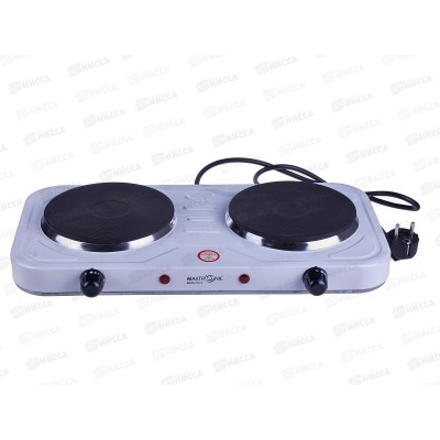 Плита электрическая Maxtronic MAX-AT-002WH 2 конфорки белая