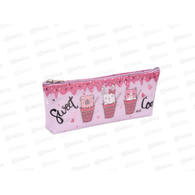 Пенал-косметичка КОКОС "Sweet and Cool"19*8*3см, 214396 Пенал-косметичка КОКОС "Sweet and Cool"19*8*3см, 214396