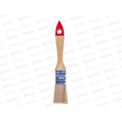 Кисть плоская "Эконом"  25х9мм, AL-8591-1  *12