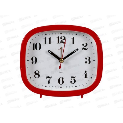 Будильник &quot21 Век&quot Классика Рубин В5-002 (20) корпус красный