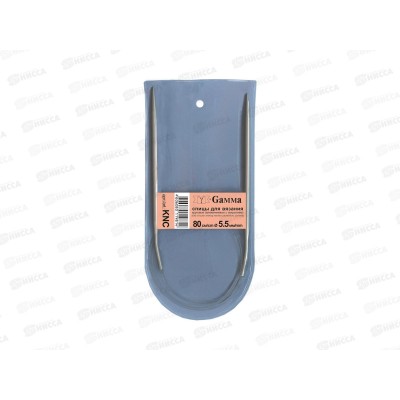 Спицы &quotGamma&quot круговые KNC алюминий d 5.5 мм 80см 1шт с покрытием