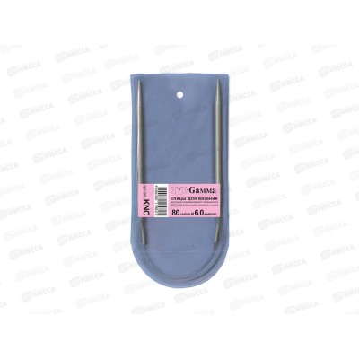 Спицы &quotGamma&quot круговые KNC алюминий d 6.0 мм 80см 1шт с покрытием