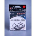 Крючок KOI &quot4X-ISEAMA-RING&quot р.1 (INT)/14 (AS) цв BN, КН861-14ВN