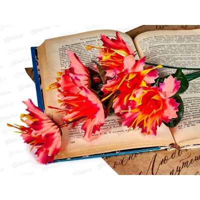 Букет лотосов 6голов микс А-64 42509 *2/50