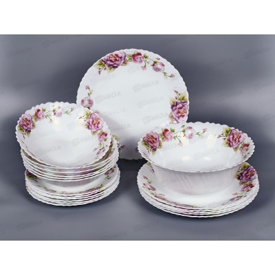 Сервиз столовый Английская роза 19 предметов OW-19C8(N)/H202092 Сервиз столовый Английская роза 19 предметов OW-19C8(N)/H202092