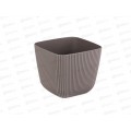 Кашпо ПИКАНТО 0,65л Французский серый М3208 *18 Кашпо ПИКАНТО 0,65л Французский серый М3208 *18