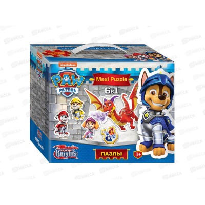 Пазлы 6в1 68005 Щенячий патруль  *6