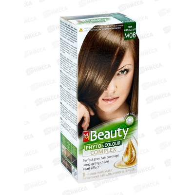 MM Beauty краска для волос M08 Молочный шоколад *20 MM Beauty краска для волос M08 Молочный шоколад *20