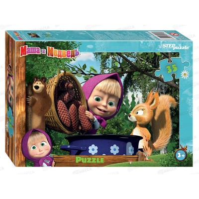 ПАЗЛЫ 0035 91452 &quotМаша и Медведь&quot Disney  *48