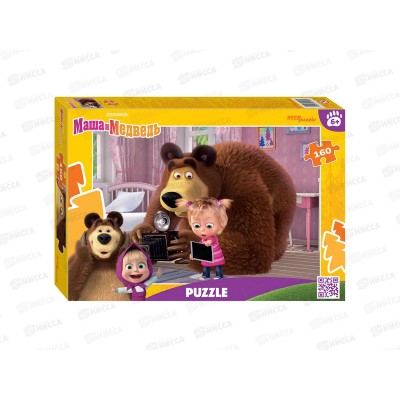 ПАЗЛЫ 160 элементов 94156 Маша и Медведь  *24