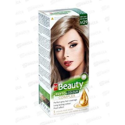 MM Beauty краска для волос M29 Пепельный блондин *20