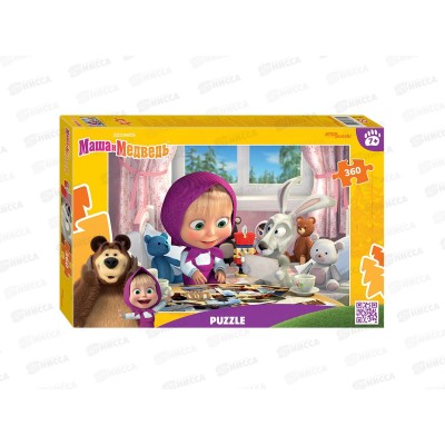 ПАЗЛЫ 360 элементов 96134 Маша и Медведь *12