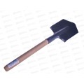 Лопата автомобильная с черенком   *10