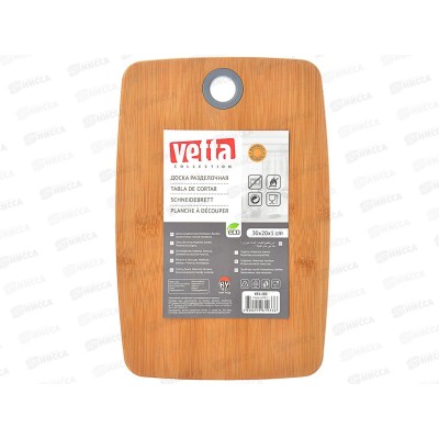 Доска разделочная бамбук "Гринвуд" Vetta 30*20*1см 851-182 г *30 Доска разделочная бамбук "Гринвуд" Vetta 30*20*1см 851-182 г *30