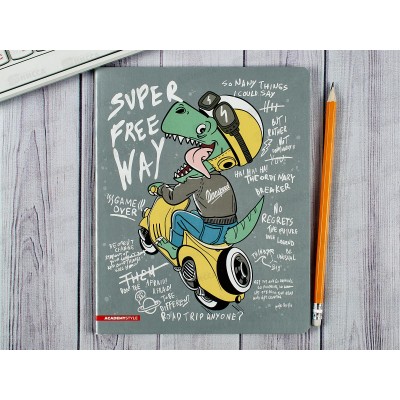 Тетрадь 48листов клетка АКАД Поехали! EAC-13041/5 *20/60 Тетрадь 48листов клетка АКАД Поехали! EAC-13041/5 *20/60