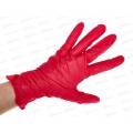 Перчатки Nitri MAX, нитриловые красные M 4гр *50 756TM