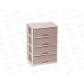 Комод 4-х секционный &quotКолорит&quot широкий Бежевый М8759 *1