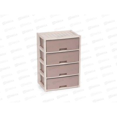 Комод 4-х секционный "Колорит" широкий Бежевый М8759 *1 Комод 4-х секционный "Колорит" широкий Бежевый М8759 *1