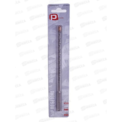 БУР по бетону SDS-plus D7x210/150мм 2718910 Л БУР по бетону SDS-plus D7x210/150мм 2718910 Л
