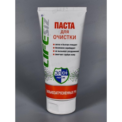 ЭЛЕН паста очищ.,от сильн.загрязн.,с натур. абразивом, 200мл, 1018*50