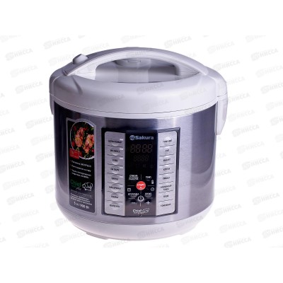 Мультиварка SA-7766W5,0л Шеф-повар плюс 16программ Мультиварка SA-7766W5,0л Шеф-повар плюс 16программ