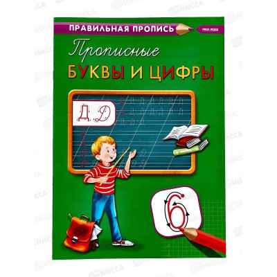 Пропись ПП А4 Каллиграфич. прописные буквы и цифры 8л ПР-2993 *50