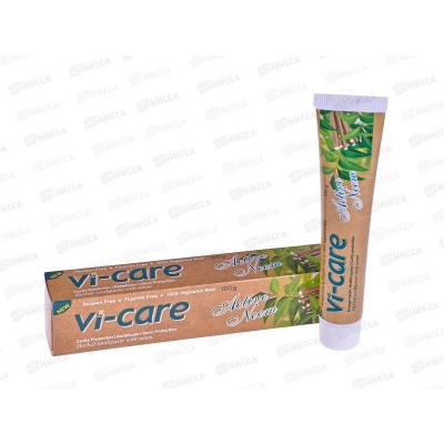 Vi Care Herbal Activ Neem с нимом зубная паста  100гр *50