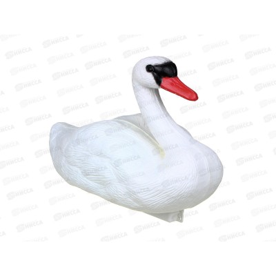 Фигура садовая &quotЛебедь&quot 34*19*24см пластик 162-187 г