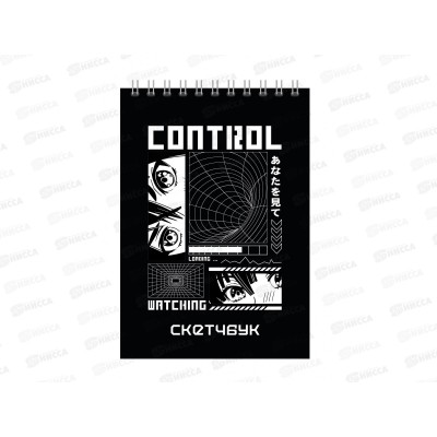 Блокнот 50л СБ А5 Anime Style, греб.верх. *10