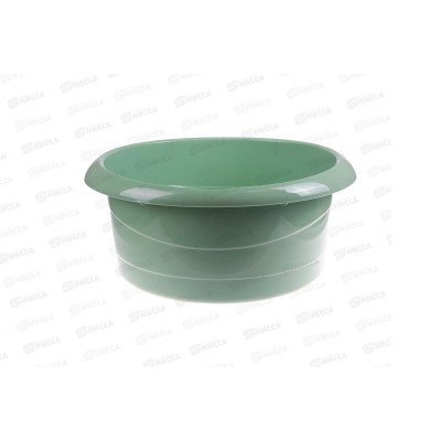 Таз 10л пищевой &quotВолна&quot Оливковый Ангарск *5