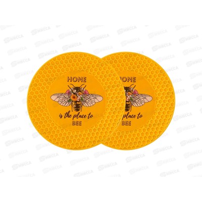 Набор тарелок закусочных Lefard Honey Bee 2шт 20,5см 151-194 *24