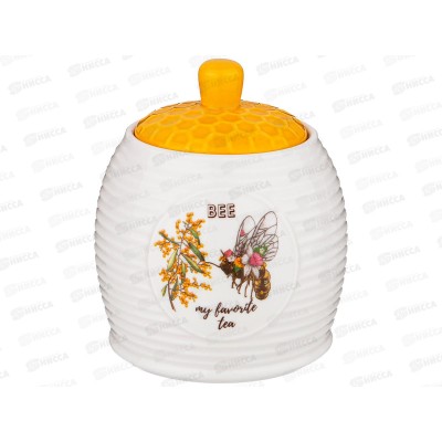 Банка с крышкой Lefard Honey Bee 12*10,5см 450мл 151-199 *24 Банка с крышкой Lefard Honey Bee 12*10,5см 450мл 151-199 *24
