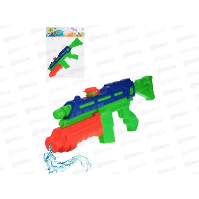 Пистолет водный &quotИмпульс&quot 390мм, (450мл дальность 8-10м), ИК-1041  *36