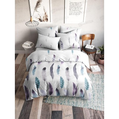 Комплект постельного белья 1,5сп Поплин НН Стилус 70557-1+70558-1