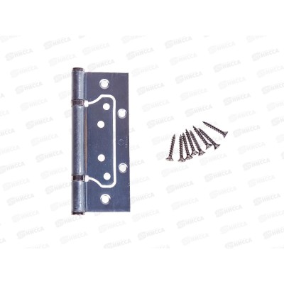 Петля без врезки 125*75*2,5 CP хром 2BB Сазар *2 Петля без врезки 125*75*2,5 CP хром 2BB Сазар *2