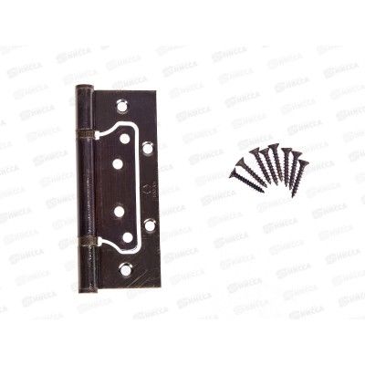 Петля без врезки 125*75*2,5 AB бронза 2BB Сазар *2 Петля без врезки 125*75*2,5 AB бронза 2BB Сазар *2