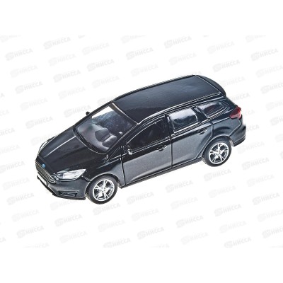 Машина "ТЕХНОПАРК" металл &quotFORD FOCUS TURNIER" 12см, черный, 345534