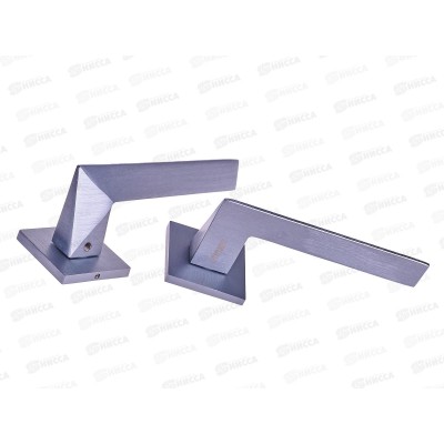 Ручки для дверей Аллюр Стелла MSC 87160 матовый хром (комплект) *20 645 Ручки для дверей Аллюр Стелла MSC 87160 матовый хром (комплект) *20 645