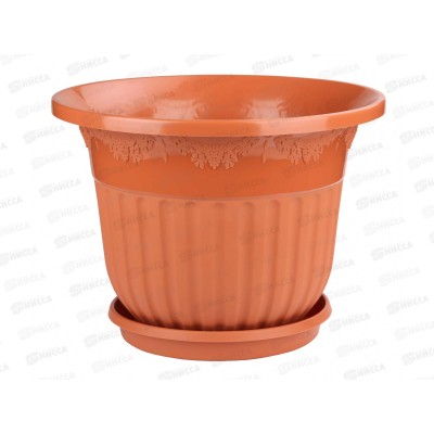 Горшок-Кашпо Лозанна 25л с поддоном (коричневый) *5 М7422 Горшок-Кашпо Лозанна 25л с поддоном (коричневый) *5 М7422