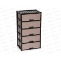 Комод 5-х секционный  "Колорит" широкий Венге М8762 *1 Комод 5-х секционный  "Колорит" широкий Венге М8762 *1