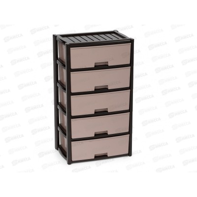 Комод 5-х секционный  &quotКолорит&quot широкий Венге М8762 *1