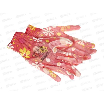 Перчатки садовые PSV053P полиэстеровые микс цветов р.M Fiberon *120 Перчатки садовые PSV053P полиэстеровые микс цветов р.M Fiberon *120